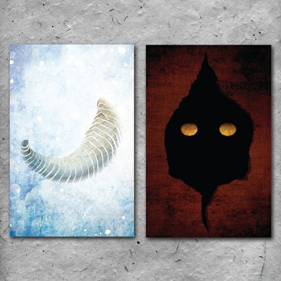 Any 5 Star Wars Character Portraits - 11"x17" Minimalist Science Fiction Art Prints