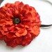 Orange Fall Flower Headband