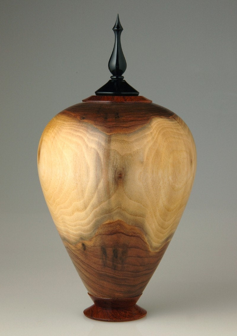 Walnut Rosewood Cremation Urn