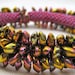 Bead Crochet Bracelet Pattern: Spikes Number 1 (Variations A and B)