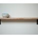 CUSTOM Cute Minimal Wall Mount Shelf. Reclaimed Old Growth Wood and Iron