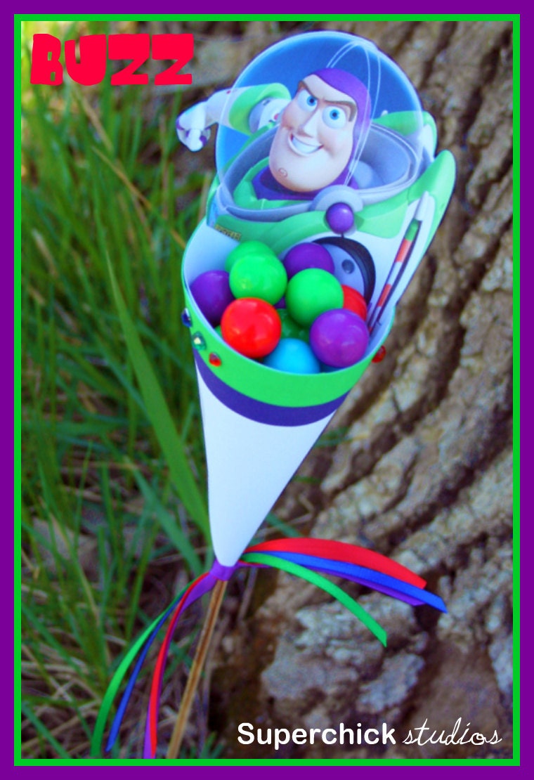 Buzz Lightyear inspired Kandy Kones