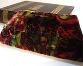 Velvet Passionate Print Evening Clutch TAGT TEAM tagt team - JeanineDesigns