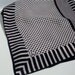 Vintage Vera Scarf Black and White