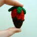 Chocolate Covered Strawberries - 3 Catnip Toys
