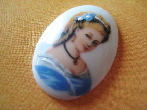 Cameo Porcelain Limoges France Hand Painted Stunning