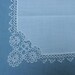 Beautiful White Cotton Hankie with Tatting