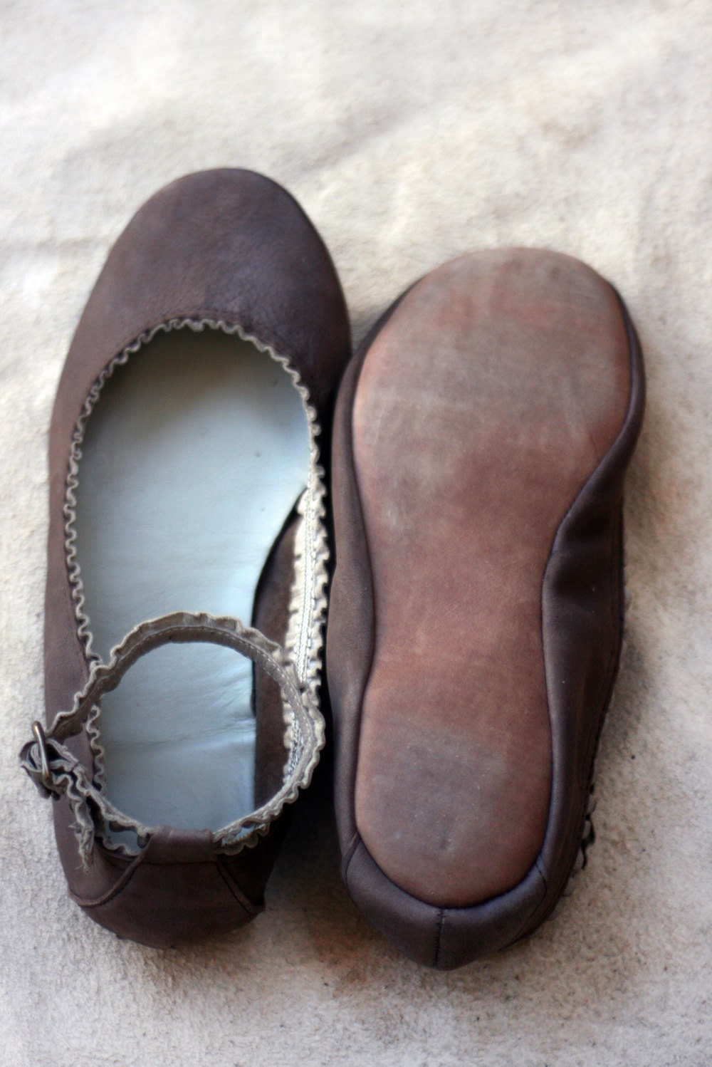Intimate - Handmade Leather ballet flat shoes - CUSTOM FIT