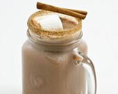 Cinnamon rimming sugar - cocktail sugar for martinis, coffee drinks
