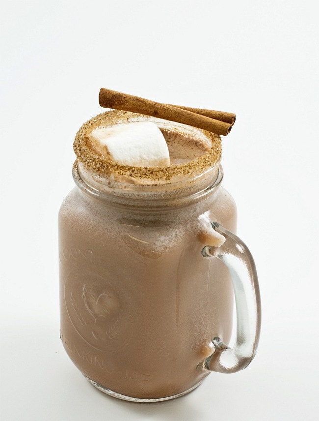 Spiced cinnamon cocktail sugar - rim martinis, drinks, even cocoa - recipes, directions included