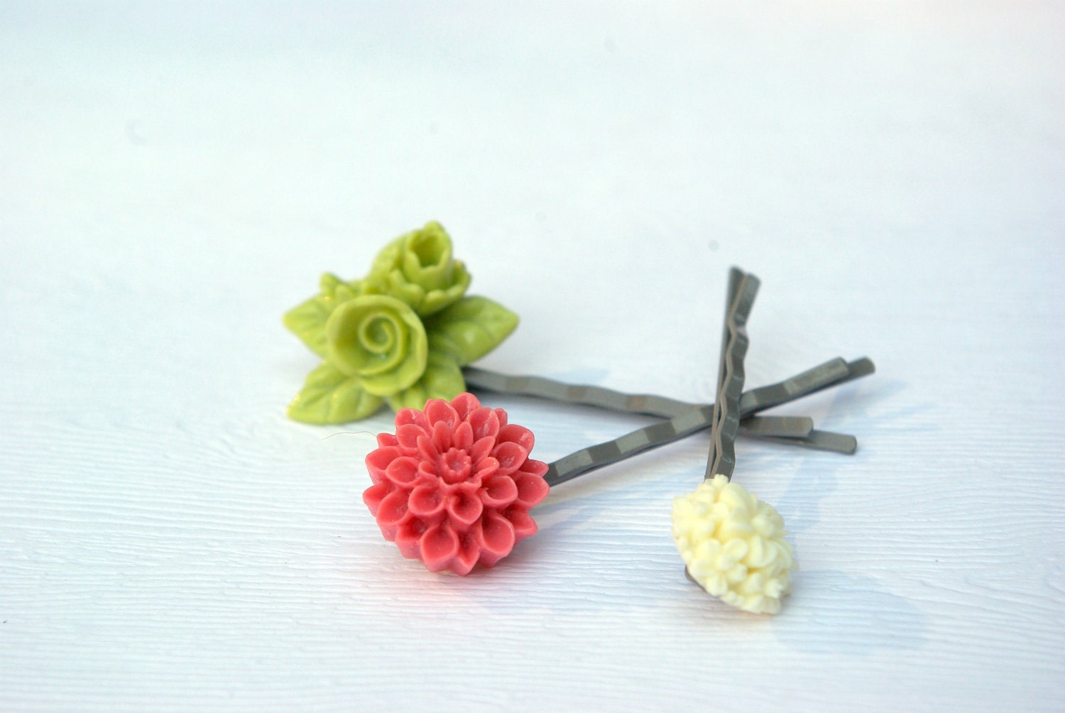 Spring Bouquet - Trio of Bobbies