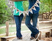 She Said Yes Banner - PRINTABLE diy pennant banner by anna and blue paperie