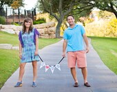 Custom Banner - PRINTABLE diy pennant banner - choose your COLORS by anna and blue paperie