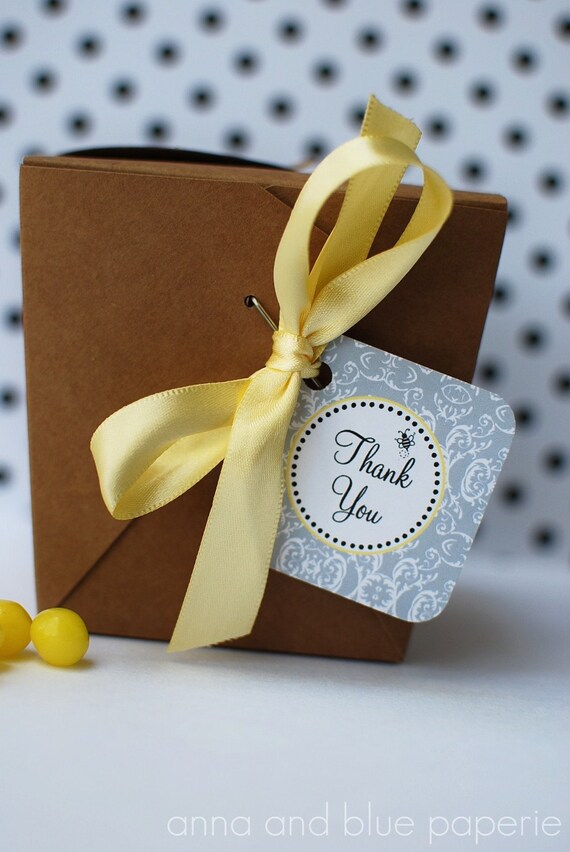 PRINTABLE Sweet As Can Bee DIY Favor Tags - by anna and blue paperie Il_570xn