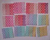 Polka Dot Rainbow Colors Edible Image Wafer Papers for your cookies, cupcakes, fondant, cake or chocolates