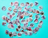 Peter Rabbit Beatrix Potter Mini circle edible image wafer papers for your cookies, cupcakes, chocolate, fondant and cakes