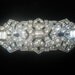 255 OFF SALE Vintage Art Deco Coro Rhinestone Brooch, vintage jewelry, costume jewelry, estate, pin, bridal, wedding, rare