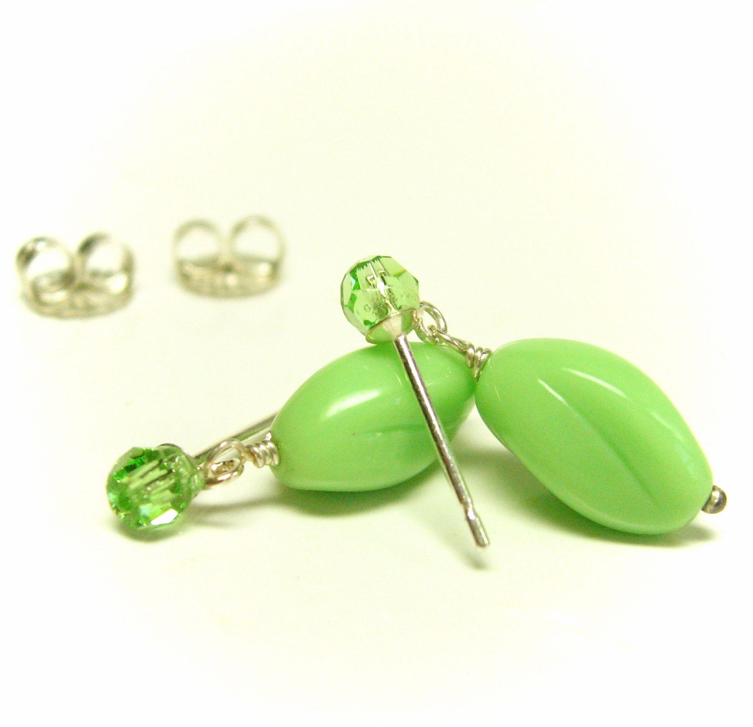 Celery Twist Earrings