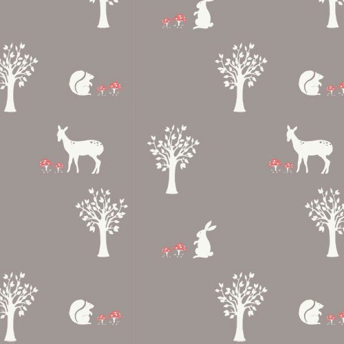 Bundle Half Yard Fabric Organic- Birch Fabrics Organic Cotton - Storyboek Collection by Jaycyn - 4 Half Yard Cuts - Childs Fabric