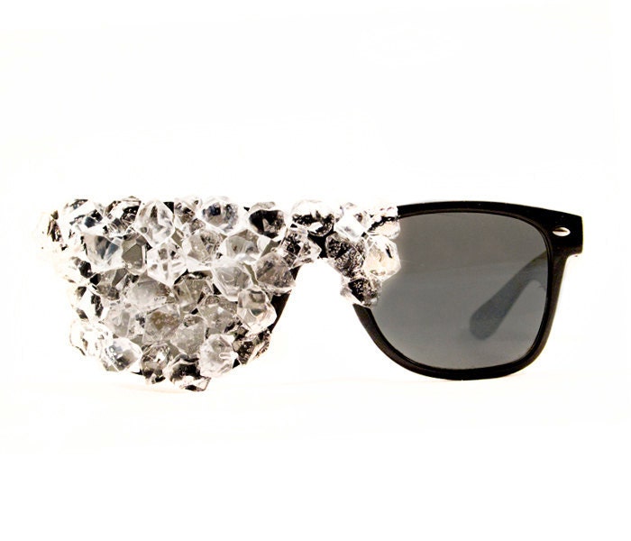 Lady Gaga Crystal Glasses - Wayfarer
