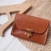 Personalized Wallet / Purse - Leather - Hand Stitched