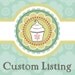 Custom listing for Jennife Zandier