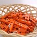 100 Mini Clothespin Orange (25x3mm)