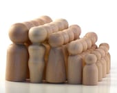 Five Families of Five - Paint Your Own Wood Dolls