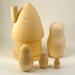 Nesting House Doll With Four Russian Nesting Dolls Inside