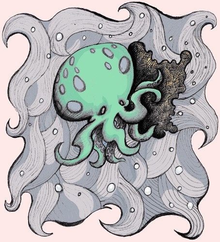 Octo Ink 8x10in