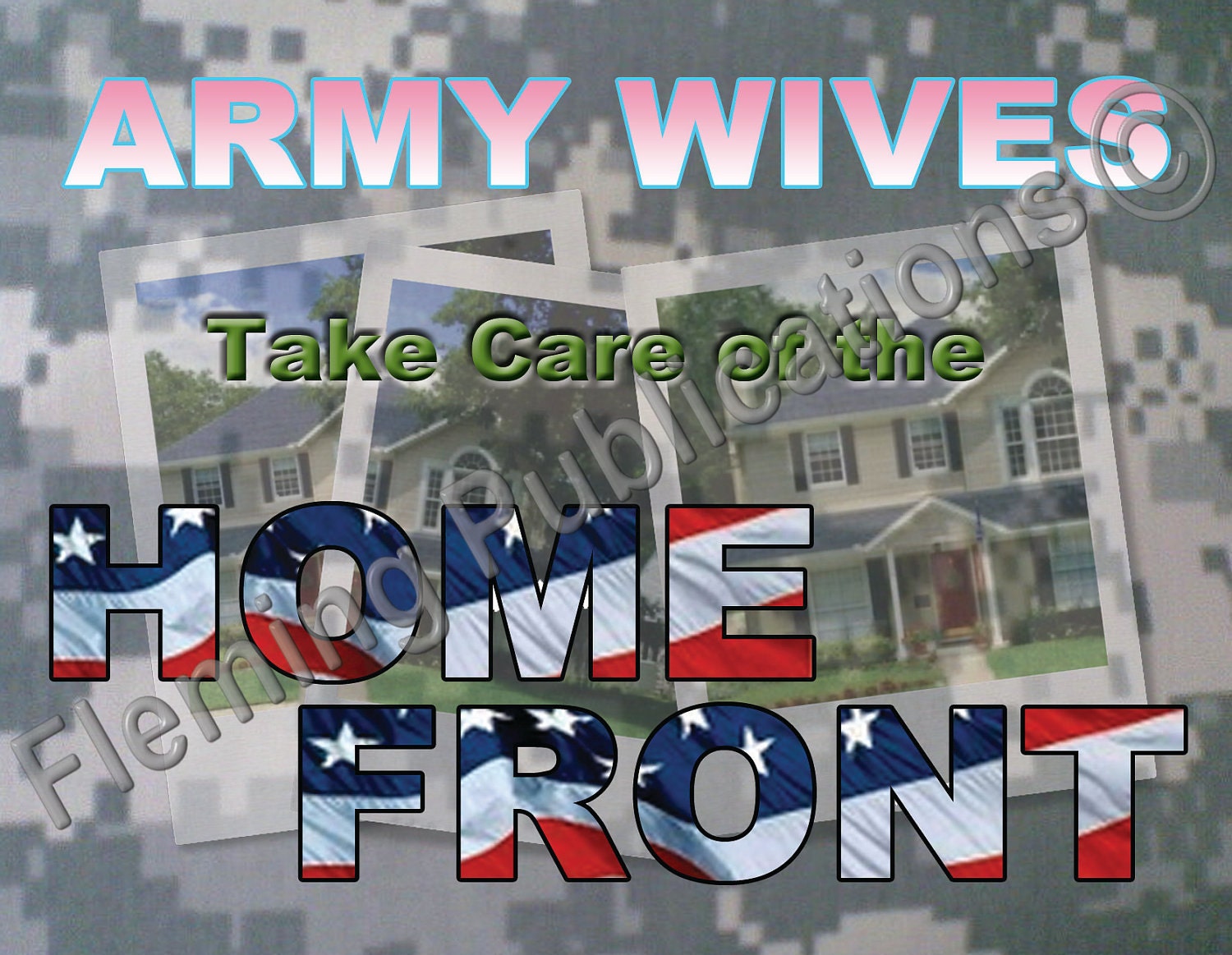 Postcard   Army Wives Take Care of the Homefront   Set of 10