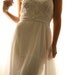 Sample-In Dreams- So Sweet White Bridal Or Bridesmaids Dress Eco Friendly