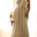 Wedding Dress Strapless In Lace With Chiffon- Forever Gown Now Limited