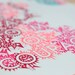 Happiness is a form of courage quote hand-drawn poster // made to order