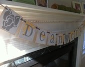 Custom Boy or Girl Name Banner With Your Childs Name/ Boy or Girl  Elephant Baby Shower Banner