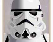 Starwars Stormtrooper Poster- 11x14 Print - Star Wars print Starwars poster