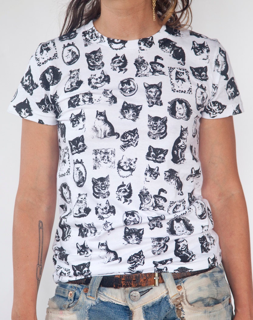 Cute Cat T Shirt