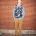The Official Watson and Sherlock Crazy Cat Jumper in MEDIUM