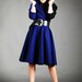 2 color ofelia  jacket in ELECTRIC BLUE