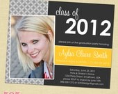 Printable Single Sided Graduation Party Invitation - The Alyssa Design Il_170x135