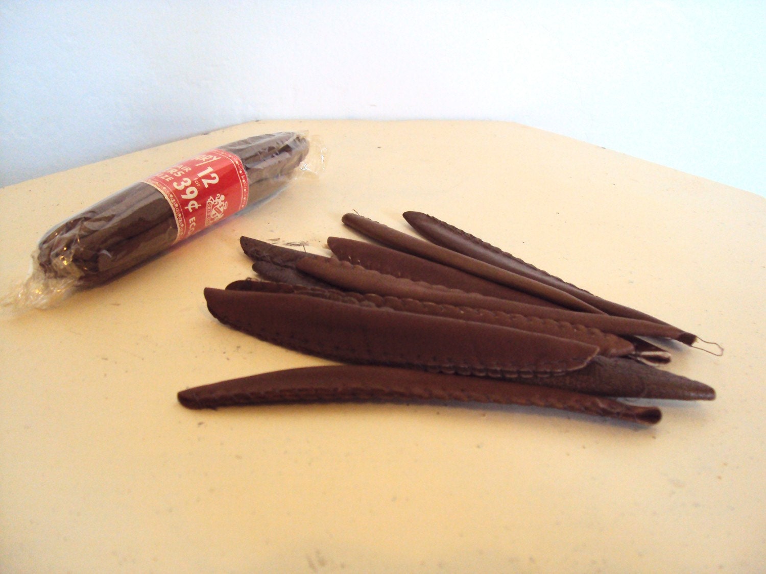 Vintage Leather Kid's Hair Curlers by hillplace on Etsy
