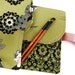 Makeup organizer bag in Green Ghastlie Family, fashion Makeup roll, Cosmetics holder, makeup storage