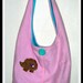 Hedgehog Small Animal Carrier Bonding Bag Reversible Embroidered