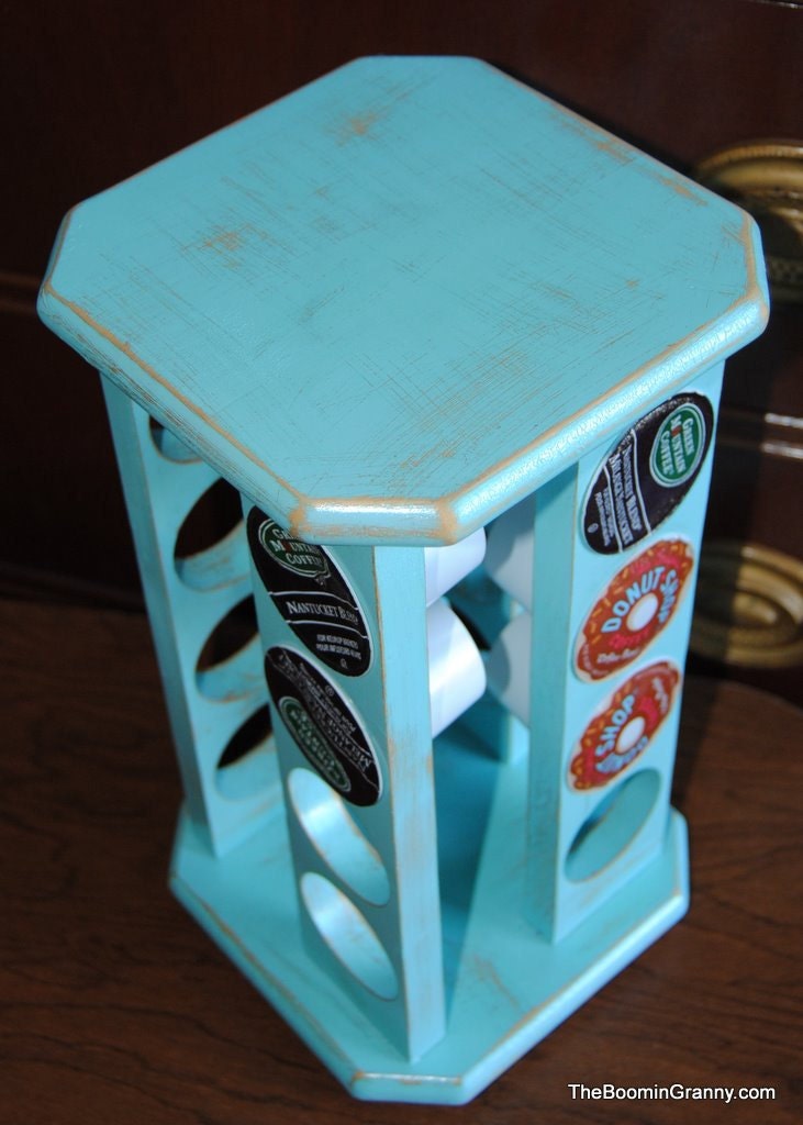 Keurig K Cup Rack Holder Swivel Lazy Susan