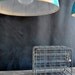 Amazing Pair of Pendant Lights Made From Extra Large World Globe