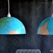 Amazing Pair of Pendant Lights Made From Extra Large World Globe