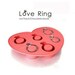 6-Love Diamond Ring Ice Mold Tray Flexible Silicone Mold/Mould For Ice Handmade Soap Candle Candy Chocolate Jewelry Jelly Cake