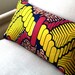 Retro Geometric Lumbar pillow cover - 12 x 22 inches