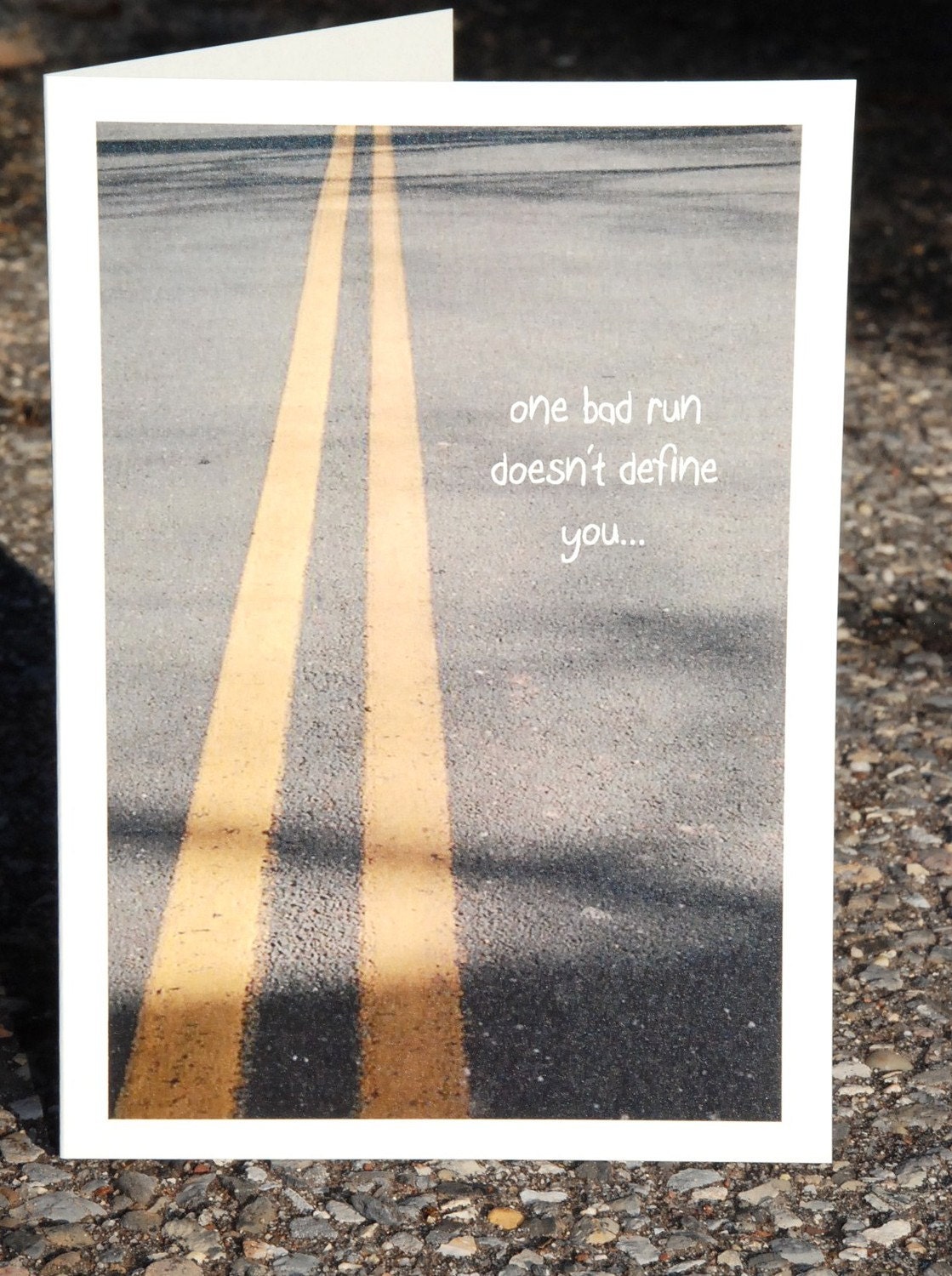Card For Runners, One Bad Run, PR007