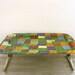 1970s Vintage Metal Patchwork TV Tray